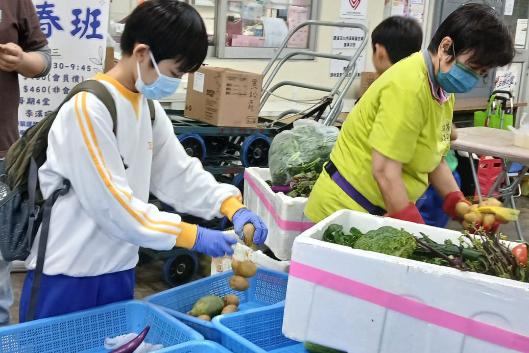 分類整理剩食
